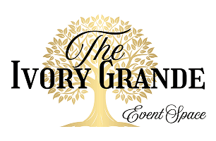 The Ivory Grande logo with tree illustration.